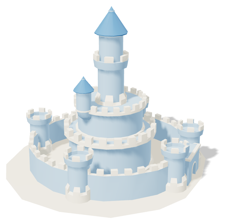 A fairytale castle